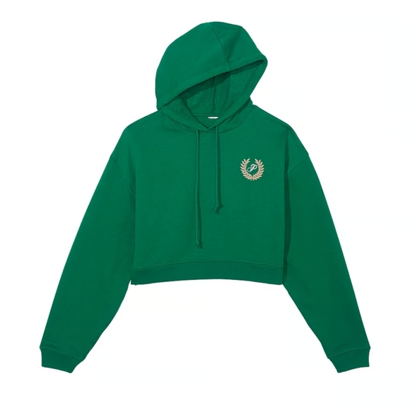 🌻Host Pick x 2🌻 Pink VS cropped Hoodie - Picture 2 of 5